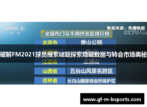 破解FM2021球员搜索谜题探索隐藏数据与转会市场奥秘